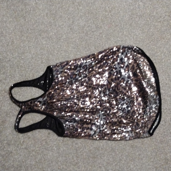 Cheetah print sequined top - Picture 8 of 12